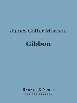 cover image of Gibbon (Barnes & Noble Digital Library)